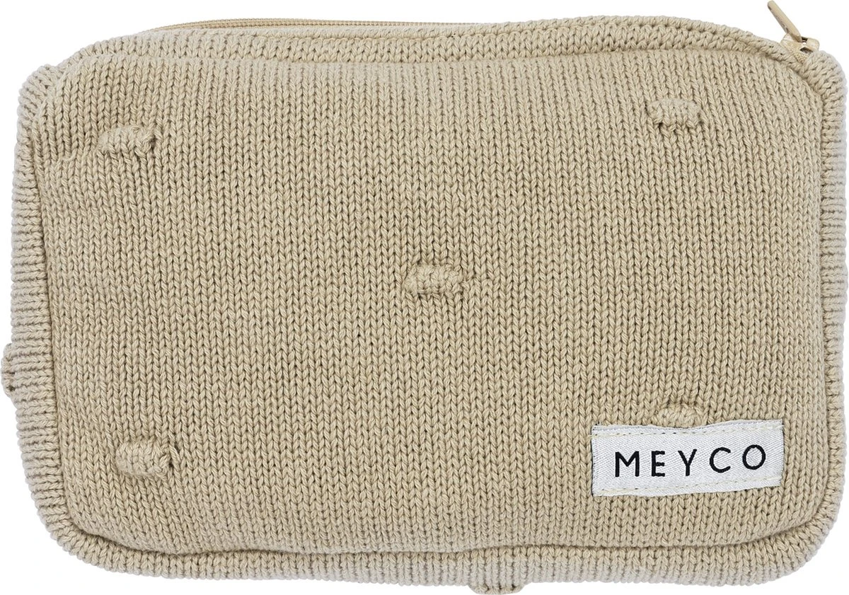 Meyco Mini Knots Billendoekjesetui - Sand - Afbeelding 3