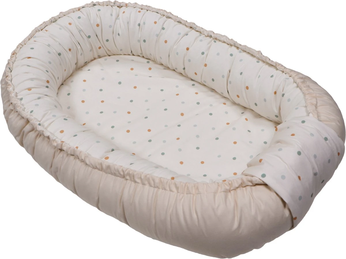 MamaLoes Stippen Omkeerbaar Babynest ML020107 - Afbeelding 2