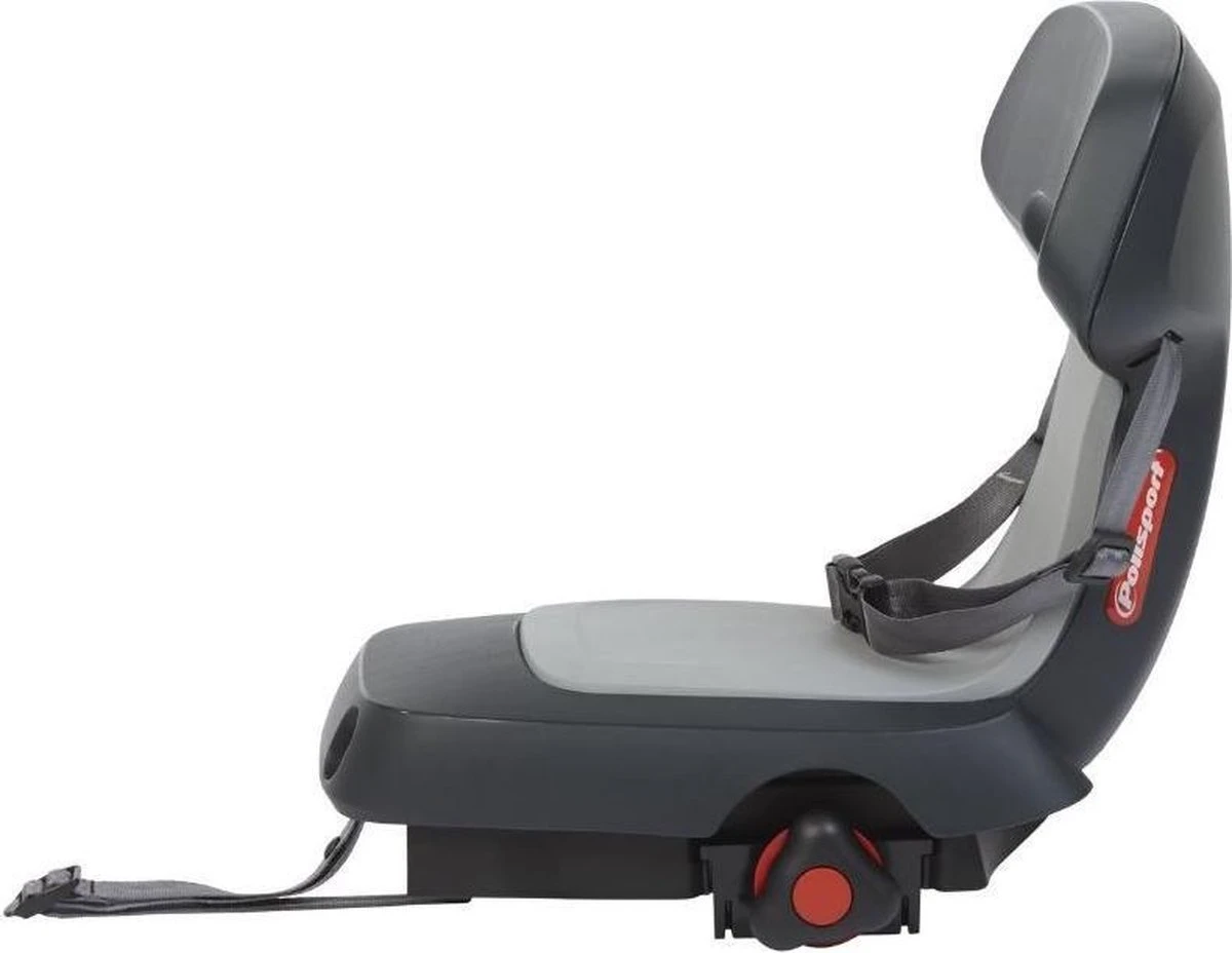 Polisport Guppy Duo Junior - Fietsstoeltje Achter - Grijs 8636100001 - Afbeelding 12