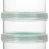 Merkloos Melkpoeder Doseerdoosje - BPA Vrij - Groen - 4 Lagen -Melkpoeder Toren - Babypoeder Bewaarbakje - Reisbox - Dispenser - Poedertoren