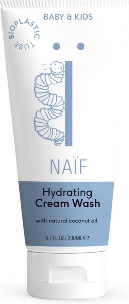 Naïf Hydraterende Wascrème - Babyverzorging - 200ml - Met Natuurlijke Ingrediënten - Afbeelding 8