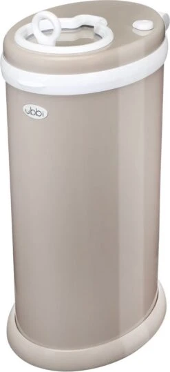 Ubbi® Ubbi Luieremmer - Taupe - Metaal - Geurloos