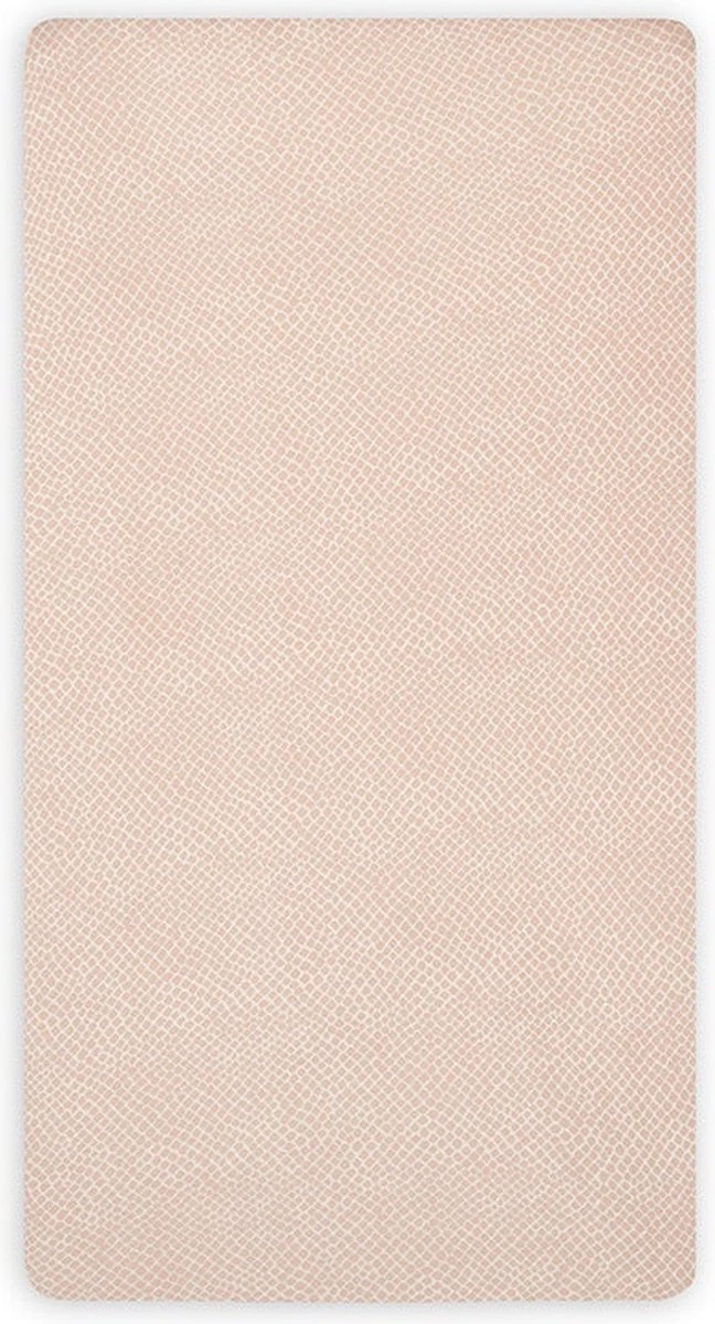 Jollein Baby Hoeslaken Ledikant Jersey 60x120cm Snake - Pale Pink - Afbeelding 10