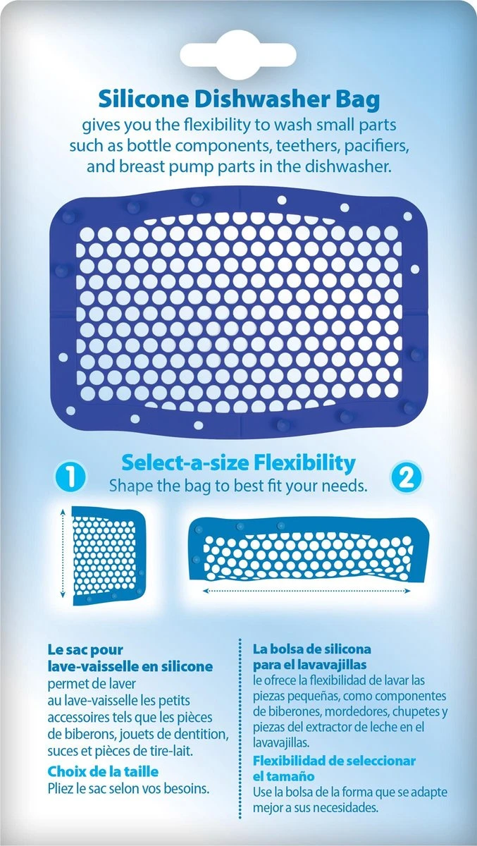 Dr. Brown's - Siliconen Vaatwasmandje-100% Silicoon - Afbeelding 4