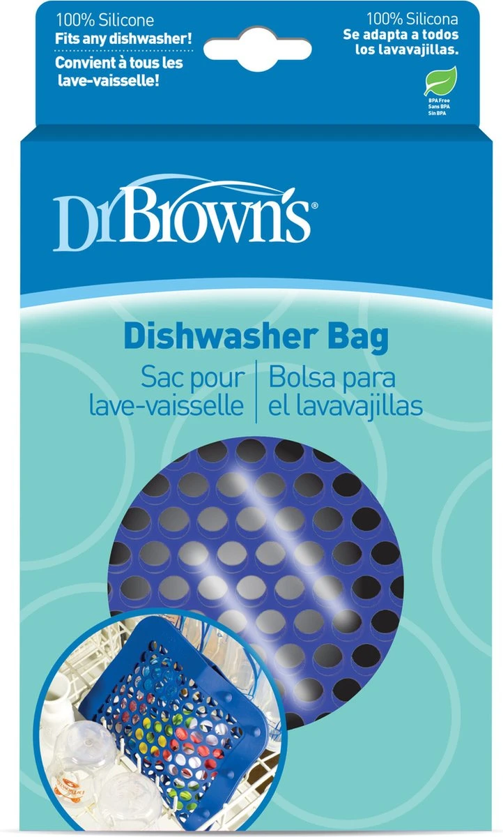 Dr. Brown's - Siliconen Vaatwasmandje-100% Silicoon