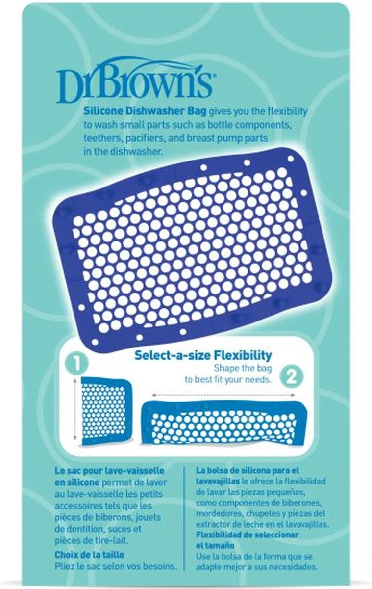 Dr. Brown's - Siliconen Vaatwasmandje-100% Silicoon - Afbeelding 11