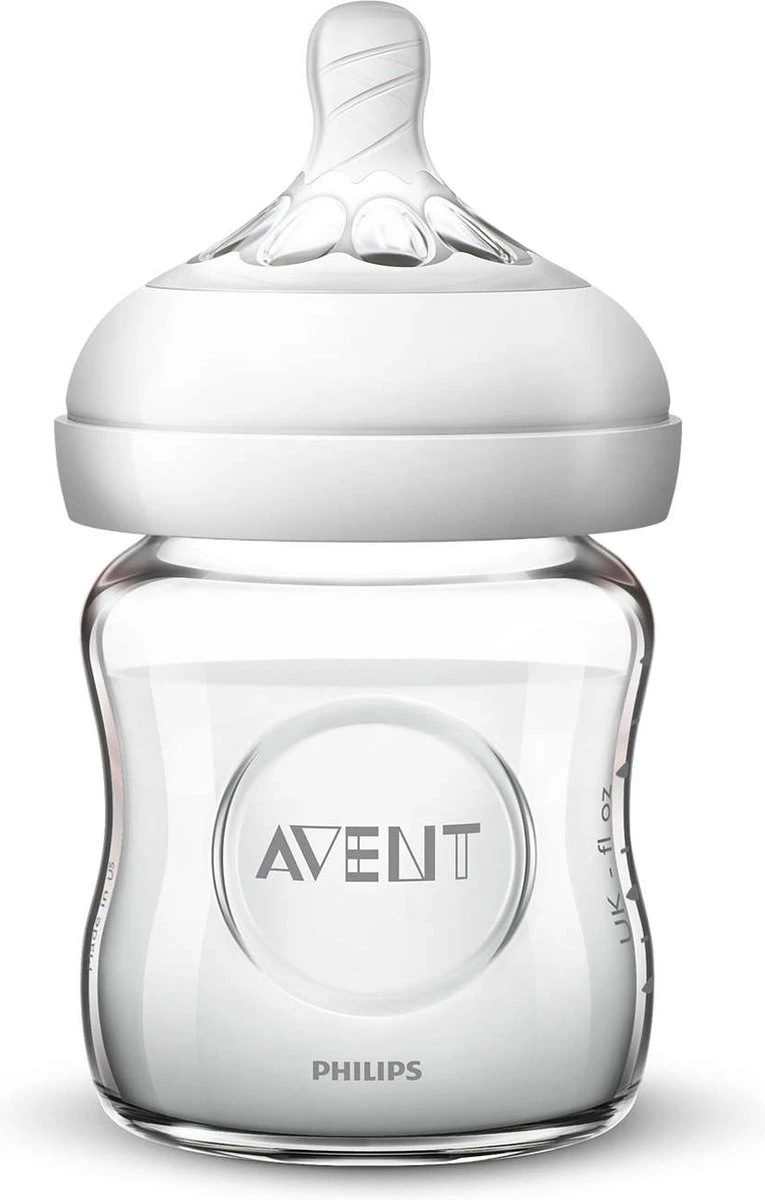 Philips Avent Glazen SCF051/17 - Natural-babyfles - 0m+ - 120ml