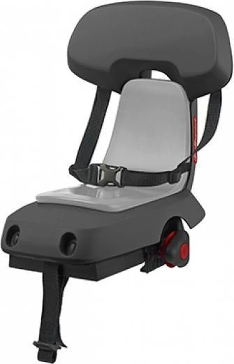 Polisport Guppy Duo Junior - Fietsstoeltje Achter - Grijs 8636100001