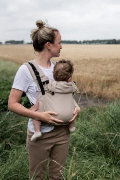 Pure Baby Love Draagzak Baby Click & Go Sand - Mt 50 T/m 86