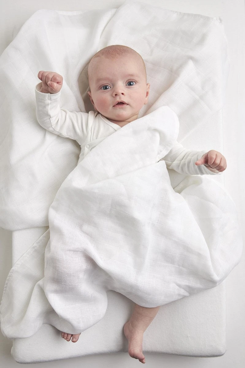 Meyco Uni Starterset - 12-pack - Biologisch - Hydrofiel - White - Afbeelding 2