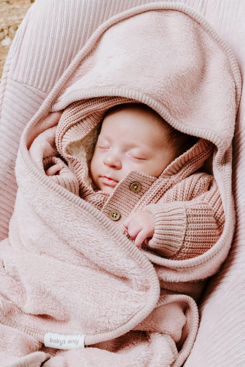 Baby's Only Wikkeldeken - Omslagdoek Baby Cozy - Warm Linen - Met Voetjes - Geschikt Voor Drie- En Vijfpuntsgordel - Extra Zacht - Afbeelding 7