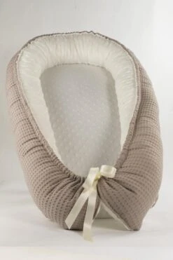 Babynestje Minky Taupe