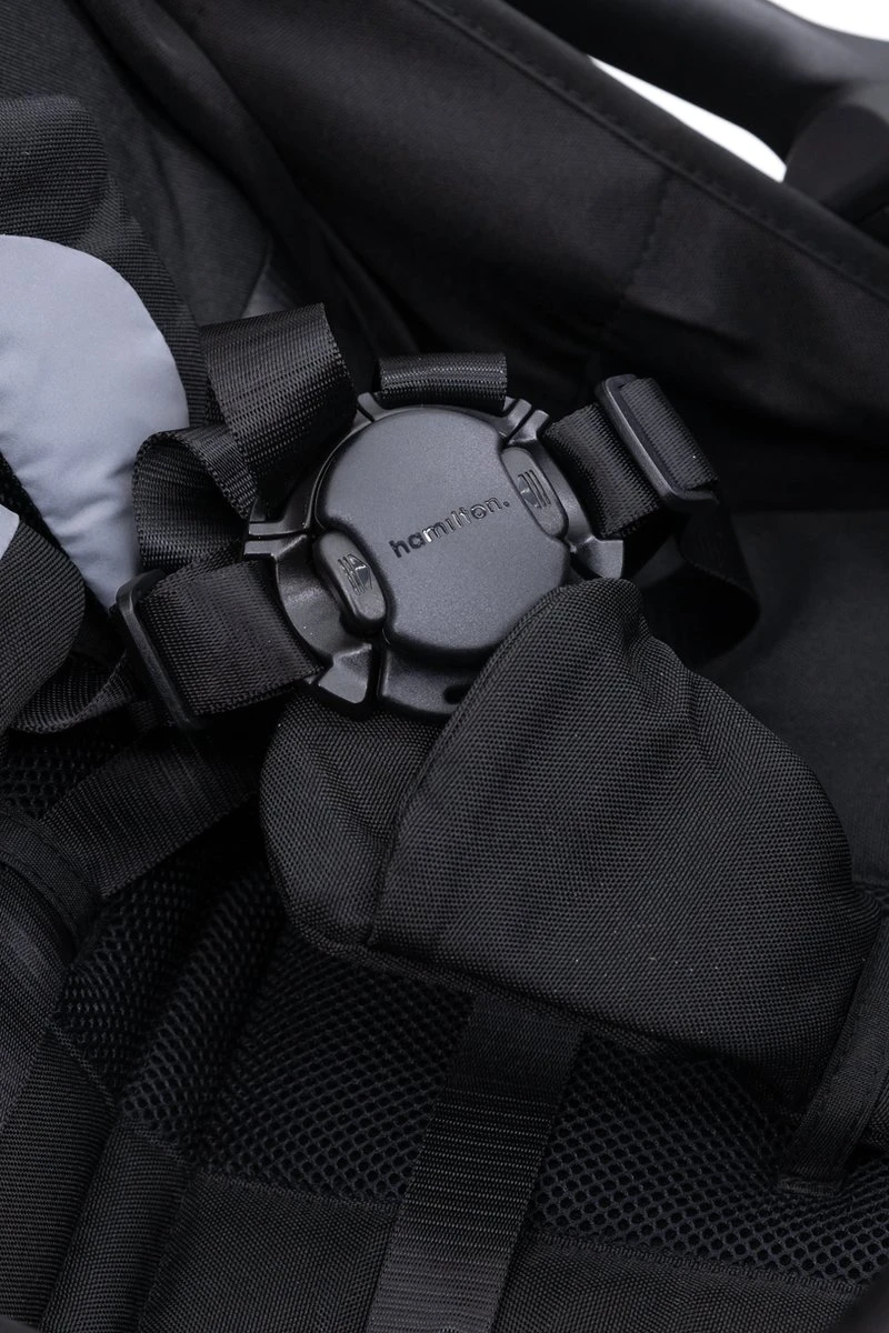 Hamilton By Yoop X1 Plus Buggy – Nieuw, Hoger, Uitgebreider 2023 Model – Premium Stroller Met One Hand Folding Technologie – Zwart – Lichte, Verstelbare En Wendbare Kinderwagen Met Vele Gemakken - Afbeelding 8