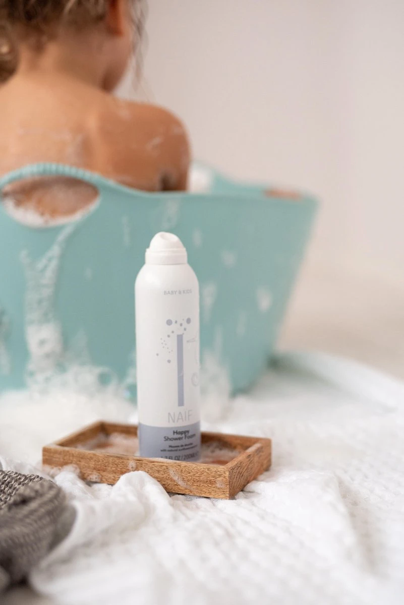Naïf Happy Doucheschuim - Baby En Kind - 200ml - Met Natuurlijke Ingrediënten - Afbeelding 5