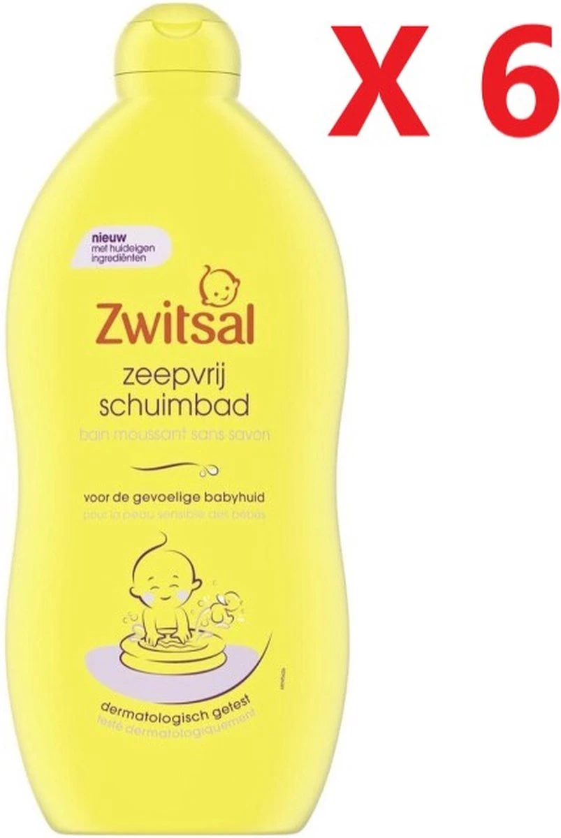 6x Zwitsal Zeepvrij Schuimbad 700 Ml - Afbeelding 6