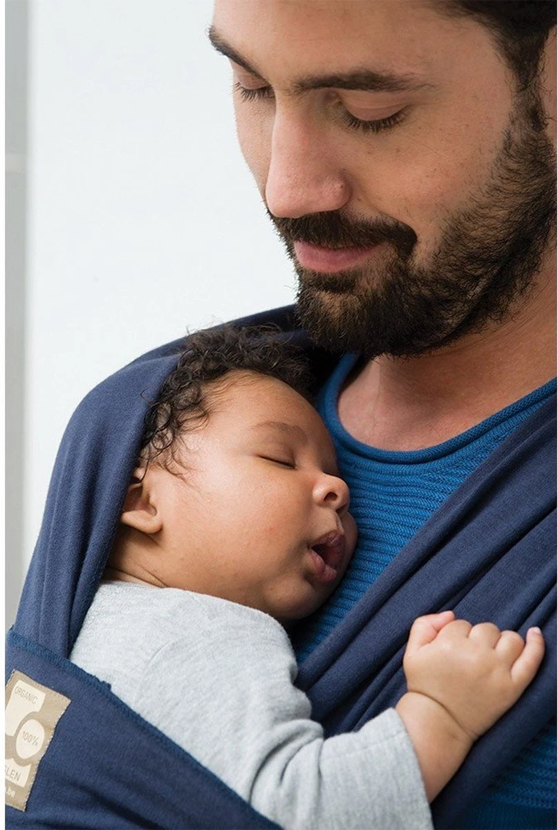 Babylonia Draagdoek - Tricot-Slen - Jeansblauw - Afbeelding 2