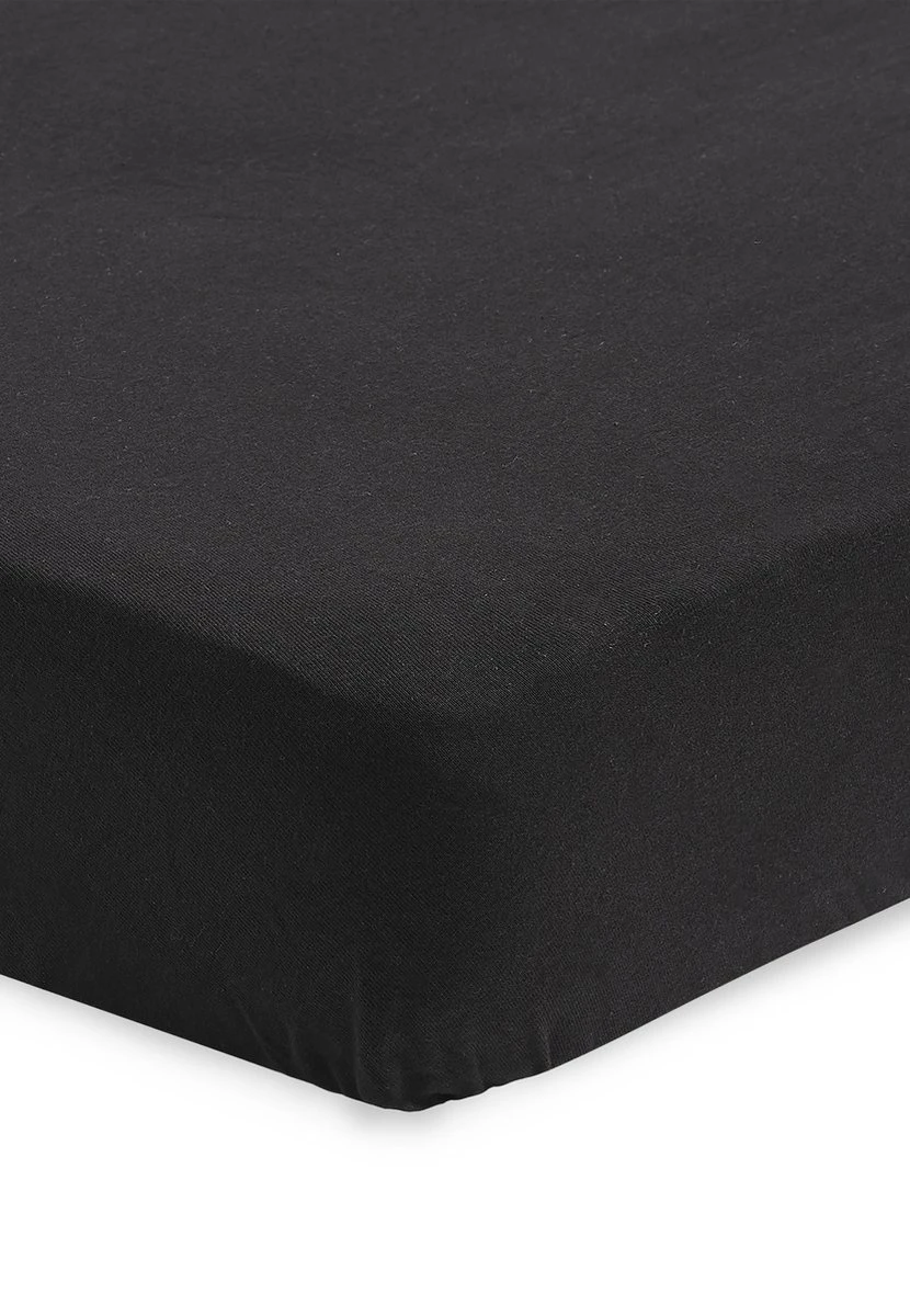 Jollein Baby Hoeslaken Ledikant Jersey 60x120cm - Zwart - Afbeelding 4