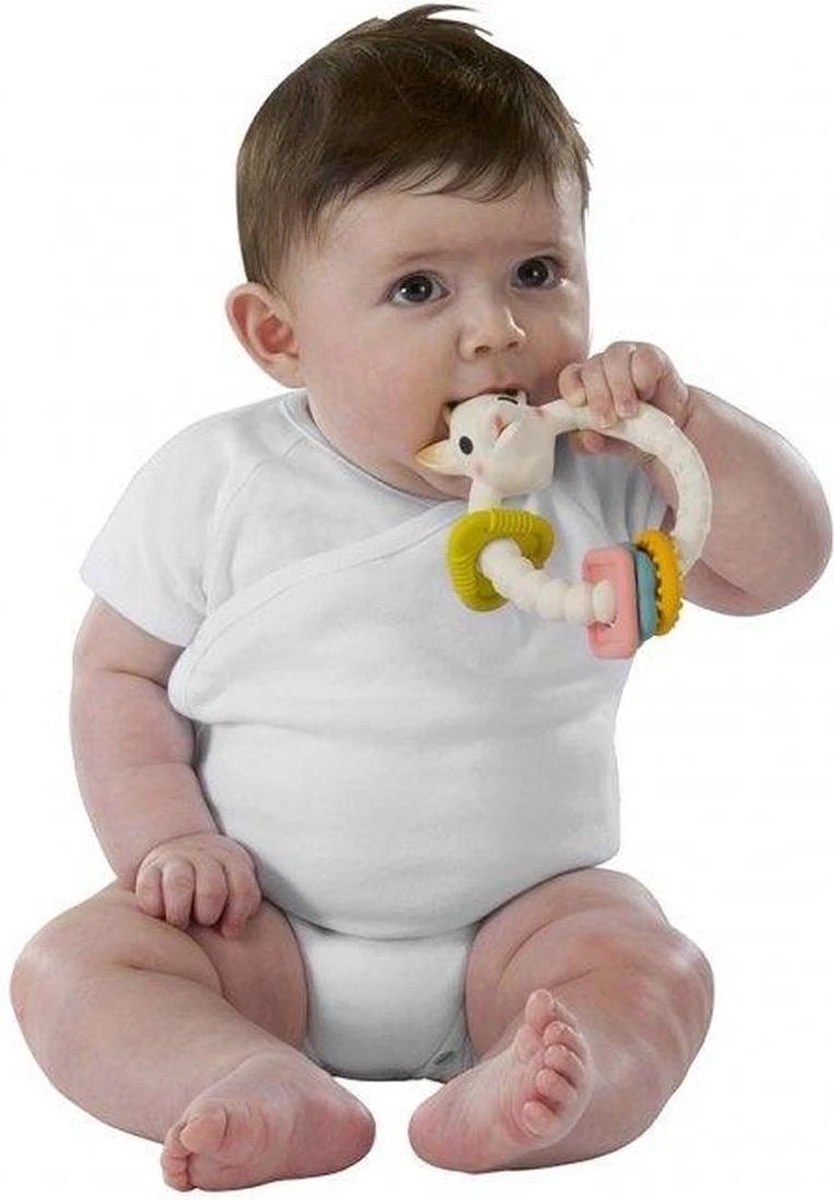 Sophie De Giraf - So Pure - Bijtring - Colorings - 100% Natuurlijk Rubber - Afbeelding 2