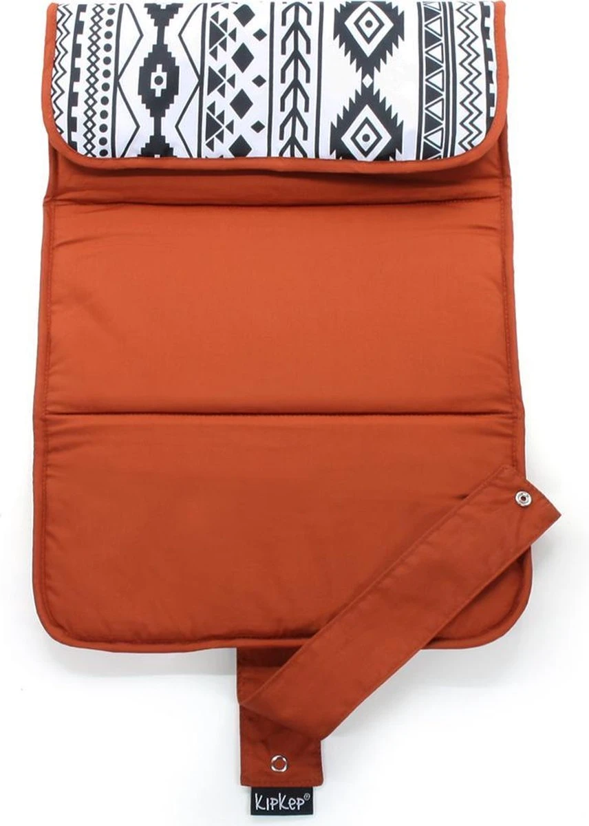 KipKep Napper Verschoonmatje - Uit Gerecyclede Materialen - Machinewasbaar - Etnic Spice