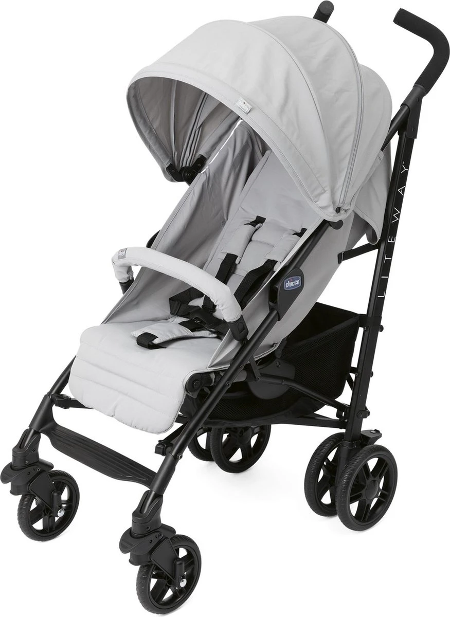 Chicco Liteway 4 Grey 5 Standen Buggy - Afbeelding 10