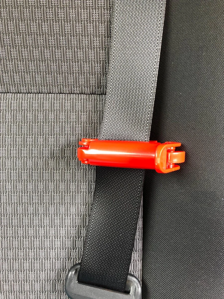 3D Blauwe Gordelkussen Of Slaapkussen Als Reiskussen In De Auto. Dit Kussen Is De Beschermer Van Riem/Gordel, Nek, Hoofd En Kind Bij Het Slapen - Afbeelding 2