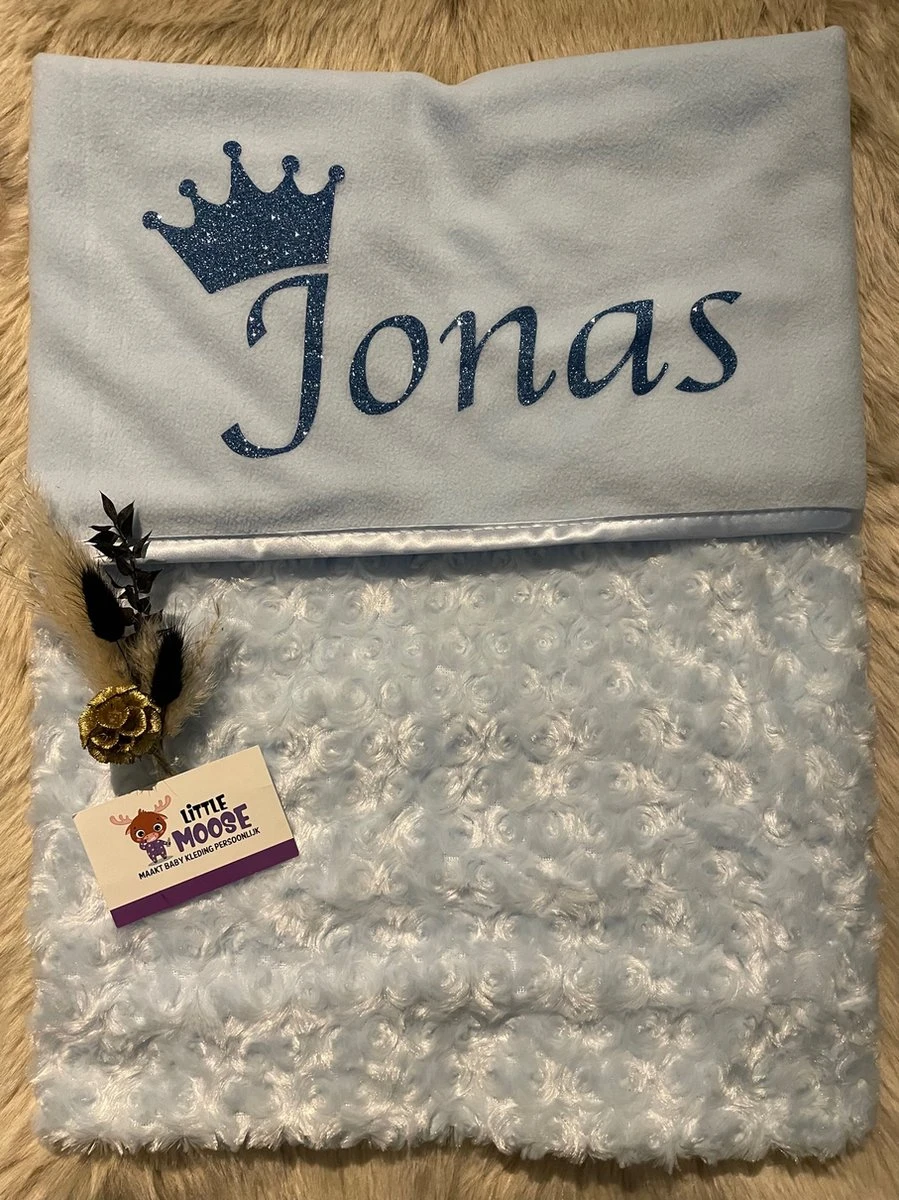 Zacht Dekentje Met Naam - Afbeelding 2