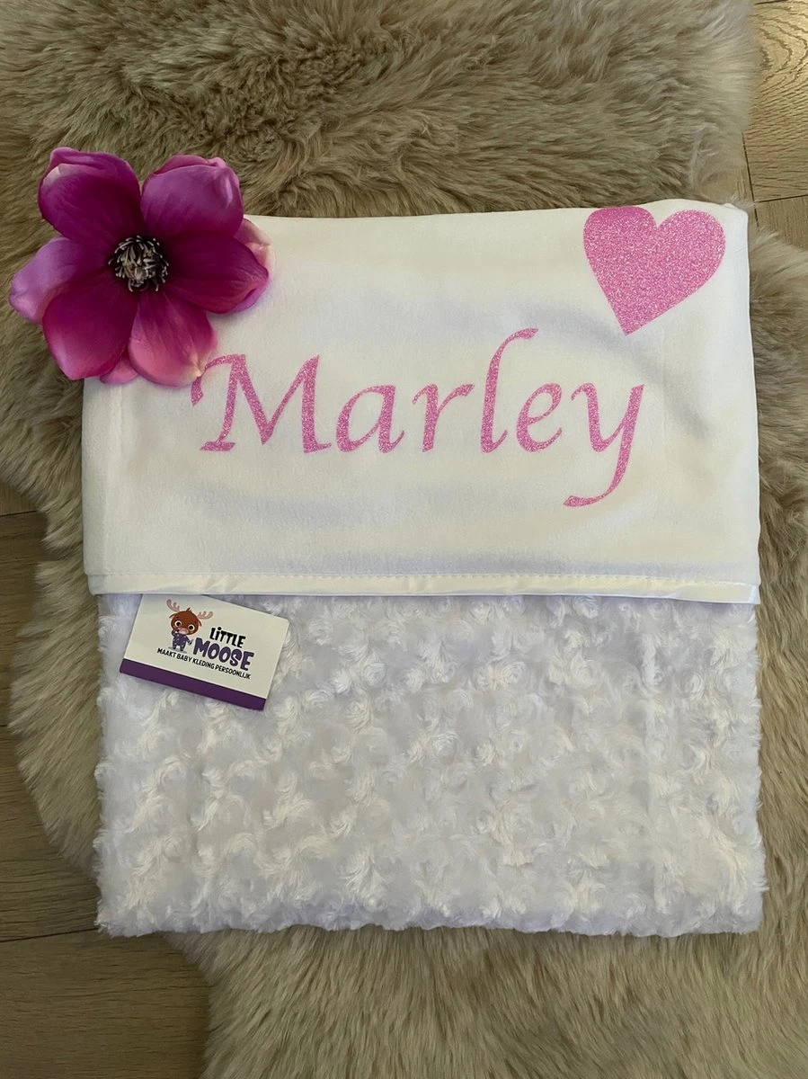 Zacht Dekentje Met Naam - Afbeelding 4