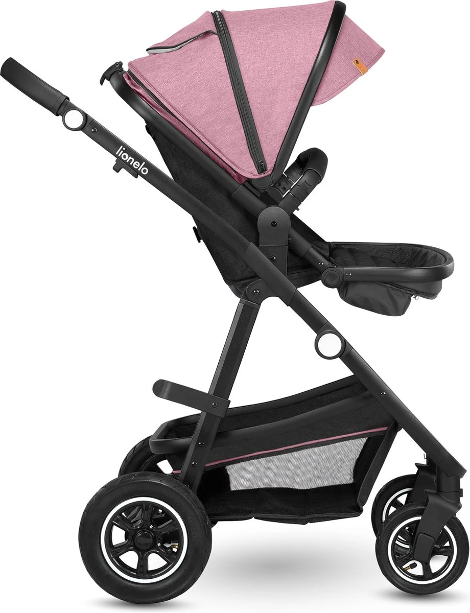 Lionelo Amber 3in1 - Kinderwagen - XXL SET - Incl. Autostoel - 0-22kg - Afbeelding 4