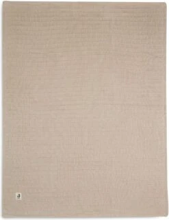 Jollein Baby Deken Ledikant Velvet Pure Knit - Nougat - GOTS