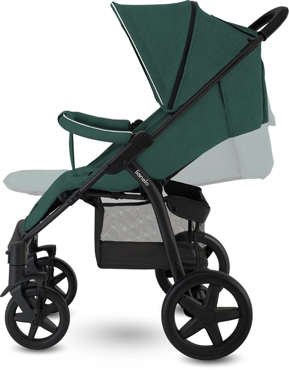 Lionelo Annet Plus - Kinderwagen 2in1 - Inklapsysteem - XXL Dakje - Tot 22 Kg - Afbeelding 17