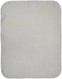 Lorelli Fleece Grey Star 75x100cm Wiegdeken 1034002-0014