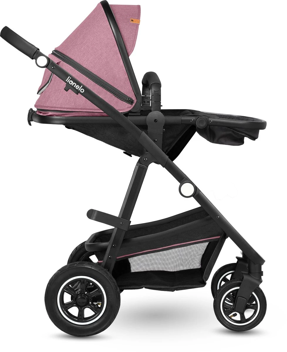 Lionelo Amber 3in1 - Kinderwagen - XXL SET - Incl. Autostoel - 0-22kg - Afbeelding 13