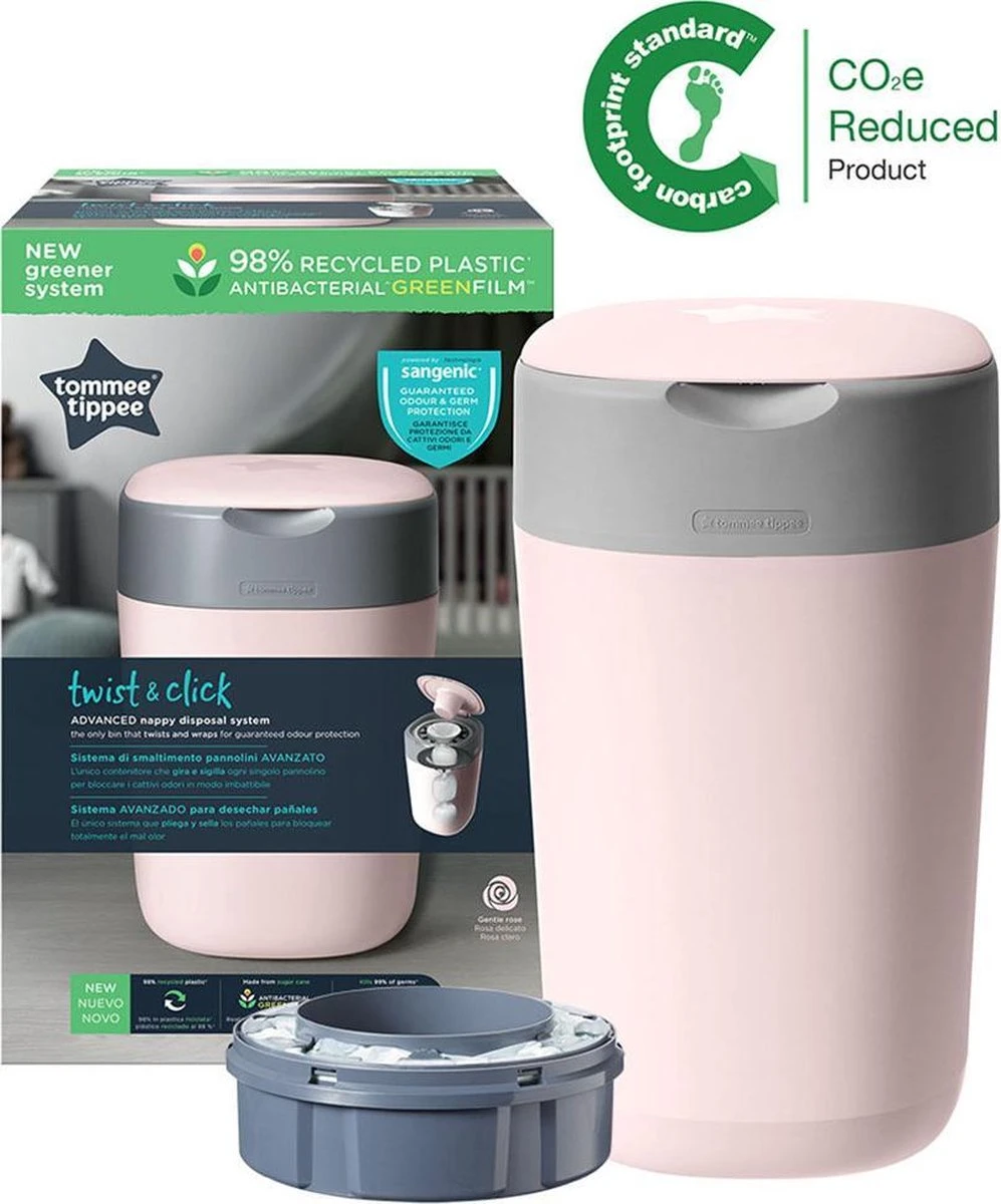 Tommee Tippee Twist & Click Tub Pink - Afbeelding 13